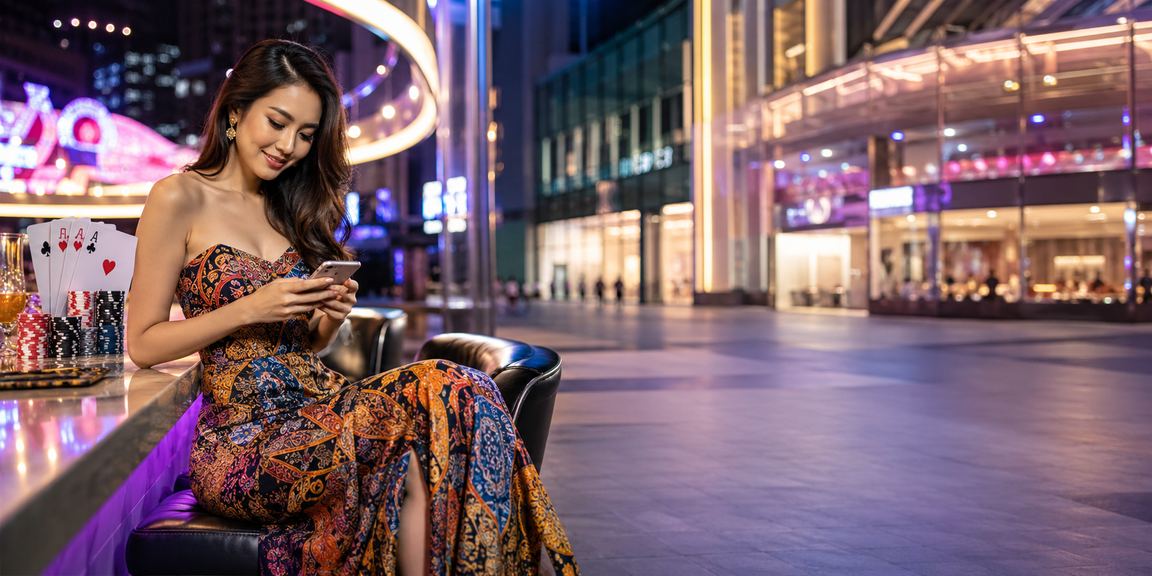 Permainan poker dan blackjack genggam di Kuala Lumpur